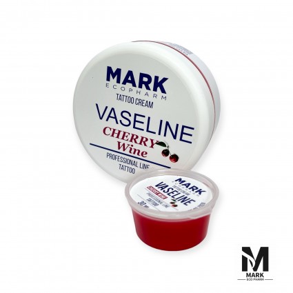 Tattoo Vaseline MARK / Vaseline / CHERRY WINE (cherry scent), 30 ml