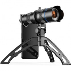 Телескоп объектив для телефона APEXEL / 20X-40X Zoom Lens with Monocular & Tripod / JS20-40XJJ04
