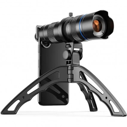 Телескоп объектив для телефона APEXEL / 20X-40X Zoom Lens with Monocular & Tripod / JS20-40XJJ04