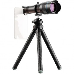 Телескоп объектив для телефона APEXEL / 60X Telescope Lens with Tripod / APL-JS60XJJ09