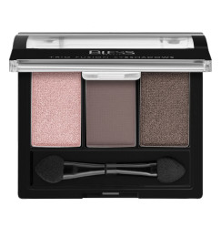 Compact triple eyeshadows Bless Beauty - Trio Fusion Eyeshadows - 01
