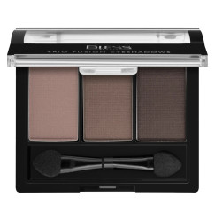 Compact triple eyeshadows Bless Beauty - Trio Fusion Eyeshadows - 02