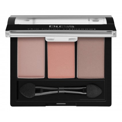 Compact triple eyeshadows Bless Beauty - Trio Fusion Eyeshadows - 07
