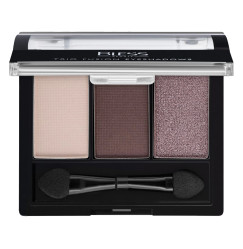 Compact triple eyeshadows Bless Beauty - Trio Fusion Eyeshadows - 08