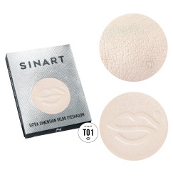 Prasowany cień do powiek Sinart - Extra Dimension Velor Eyeshadow - T01