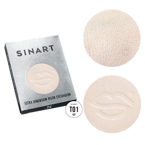 Тіні для повік пресовані Sinart - Extra Dimension Velor Eyeshadow - T01