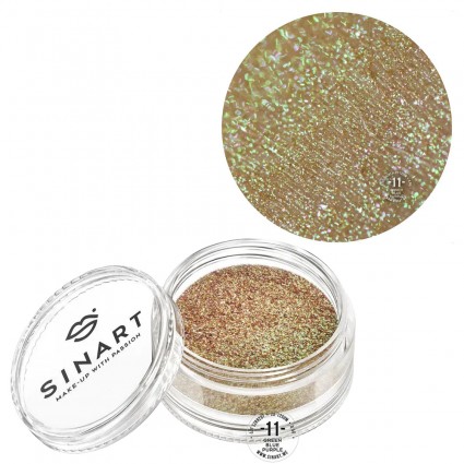 Sinart Loose Eyeshadow - 11 - GREEN BLUE PURPLE