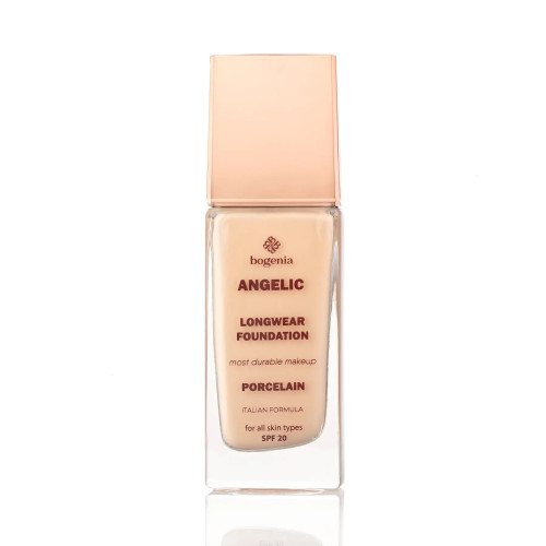 Тональная основа стойкая Bogenia / Angelic Longwear Foundation (BG605) / №01 Porcelain, 30 мл