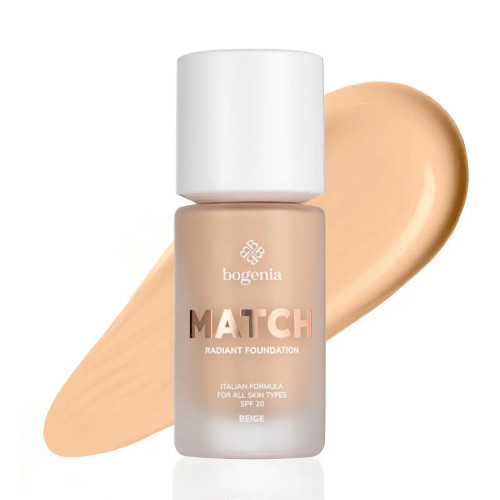 Bogenia Foundation - MATCH Foundation SPF 20 (BG609) - 003 Beige, 35 ml