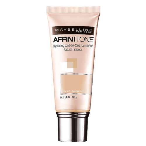 Maybelline New York / Affinitone / 02 Light Porcelain Foundation, 30 ml