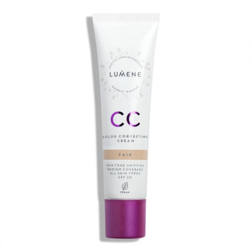 Тональный крем LUMENE CC CREAM SPF 20 7-В-1/ FAIR, 30 мл