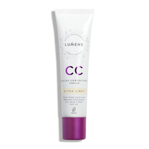 Foundation LUMENE CC CREAM SPF 20 7-IN-1 / ULTRA LIGHT, 30 ml
