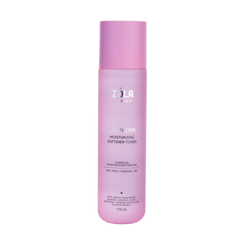Tonik zmiękczający z aminokwasami do nawilżania i regeneracji skóry ZOLA - All In One, 170 ml