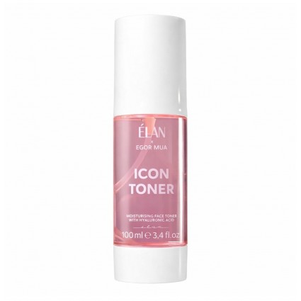 Тонік для обличчя зволожуючий з гіалуроновою кислотою ELAN x Egor Mua - İCON TONER, 100 мл