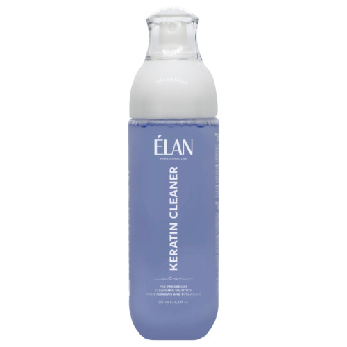 Тоник для обезжиривания бровей и ресниц ELAN KERATIN CLEANER, 200 мл