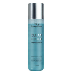 Tonik-odtłuszczacz do brwi i rzęs ZOLA x Sonya Brows - Clean Touch Toner Degreaser, 150 ml