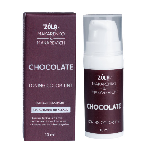 ZOLA x Makarenko x Makarevich Toning Color Tint - Chocolate, 10 ml