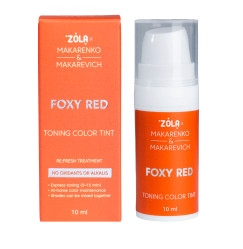 ZOLA x Makarenko x Makarevich Toning Color Tint - Foxy Red, 10 ml