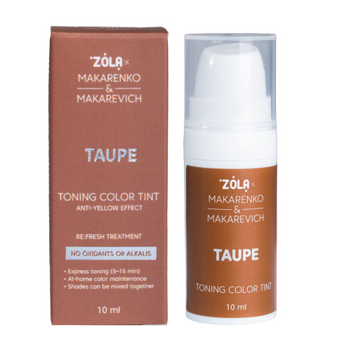 ZOLA x Makarenko x Makarevich Toning Color Tint - Taupe, 10 ml
