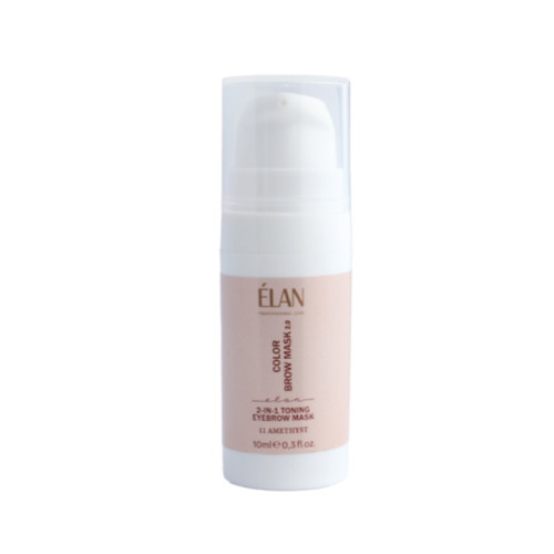 2-in-1 eyebrow tinting mask ELAN - COLOR BROW MASK 2.0 - 11 AMETHYST, 10 ml