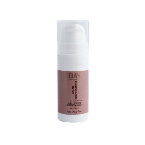 2-in-1 eyebrow tinting mask ELAN - COLOR BROW MASK 2.0 - 12 COCOA, 10 ml