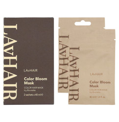 Тонуюча маска-догляд для волосся LAvHAIR - Color Bloom Mask - Ice Brunette, 2х40 мл