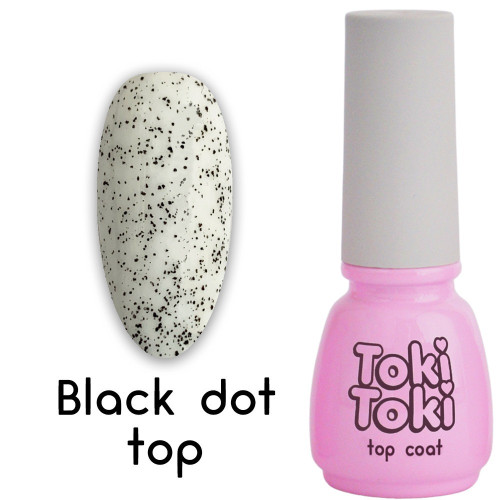 Топ без липкого слоя Toki Toki / Black Dot Top, 5 мл
