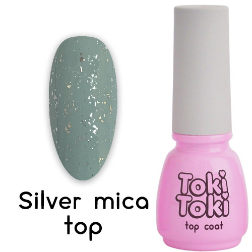 Топ без липкого шару Toki Toki / Silver Mica Top, 5 мл