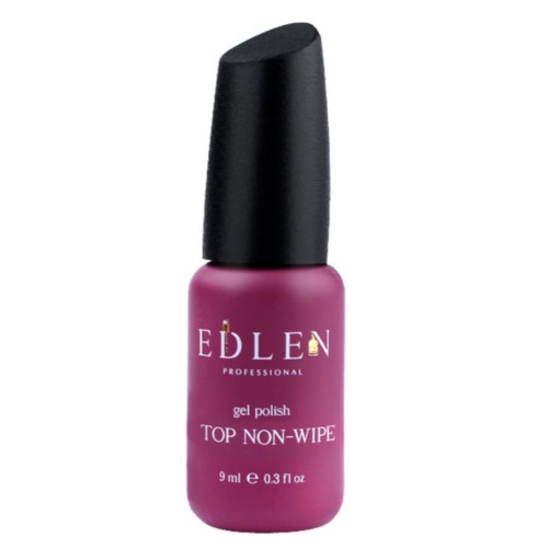 Топ для гель-лаку без липкого шару Edlen / Top No Wipe UV-Filters, 9 мл