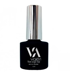 Топ для гель-лака без уф фильтров без л/слоя VALERI - Top Non Wipe no UV-Filters, 6 мл - УЦЕНКА
