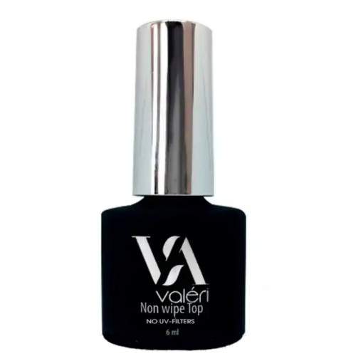 VALERI Top Non-Wipe No UV-Filters Gel Polish Top, 6 ml - DISCOUNT