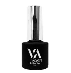 Топ для гель-лака каучуковый с липким слоем VALERI / Rubber Top, 6 мл