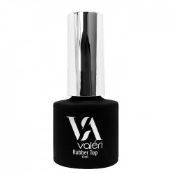 Топ для гель-лака каучуковый с липким слоем VALERI / Rubber Top, 6 мл