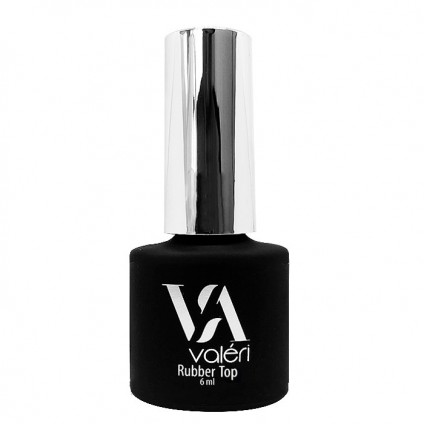 Топ для гель-лака каучуковый с липким слоем VALERI / Rubber Top, 6 мл