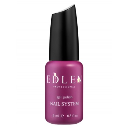 Top gel polish matte without sticky layer Edlen / Top No Wipe, 9 ml