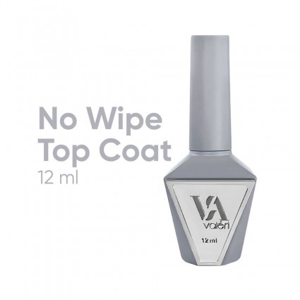 VALERI no-wipe gel polish top coat - Top Non Wipe, 12 ml