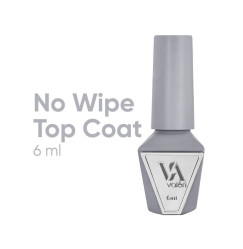 VALERI no-wipe gel polish top coat - Top Non Wipe, 6 ml