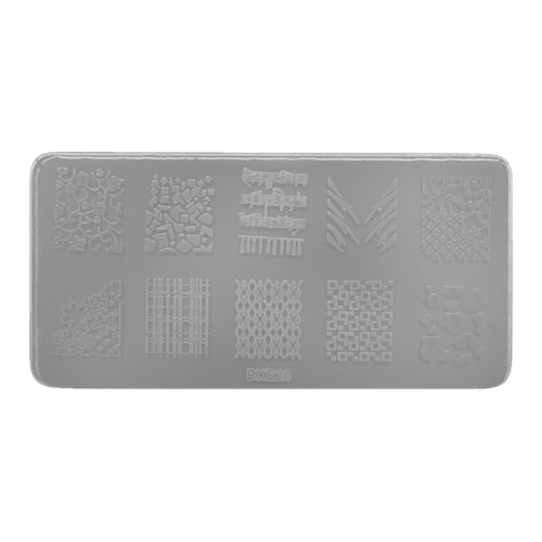 Furman stamping stencil 6*12 cm plastic (DXE20)