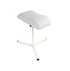 Pedicure tripod, footrest / white