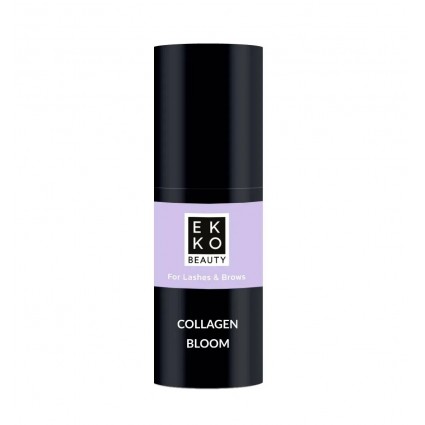 Eyebrow and eyelash care product collagen Ekko Beauty - Collagen Bloom, 10 ml
