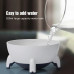 Air humidifier-night light astronaut in a rocket with backlight on USB / white