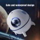 Увлажнитель воздуха-ночник космонавт в ракете с подсветкой на USB / фиолетовый