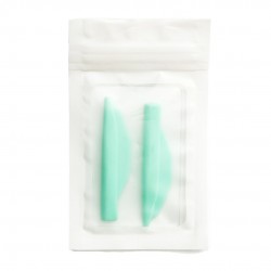 Валики для ламінування вій Dalashes Lash Lift Pads / LOLLIPOP / 3-L (пара), бірюза
