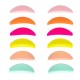 Set of rollers for lamination of eyelashes Dalashes Lash Lift Pads / MULTICOLOR, 6 pairs