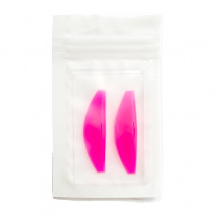 Валики для ламінування вій Dalashes Lash Lift Pads / MULTICOLOR / M (пара), малинові