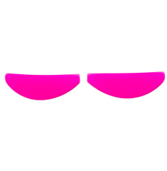 Валики для ламінування вій LASH TREND "RESTYLING" - розмір M (1 пара) - малинові