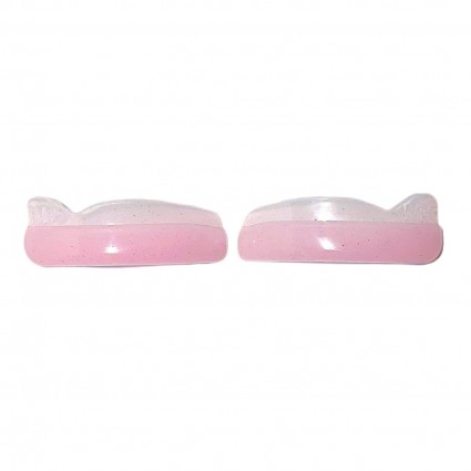 Eyelash lamination rollers LASH TREND "Twist" / size M+ (1 pair) / pink
