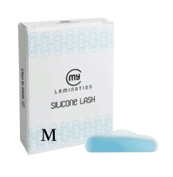 Rolki do laminowania rzęs My Lamination Silicone Lash flat blue / M (para)