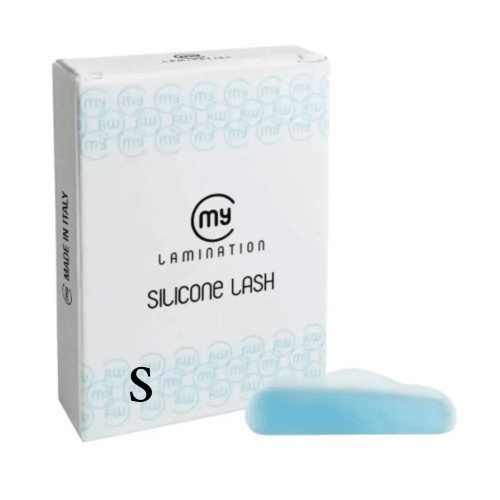 Валики для ламинирования ресниц My Lamination Silicone Lash плоские синие / S (пара)