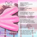 Eyelash lamination rollers OKO / Hollywood Pink, 3 pairs (M,L,XL)